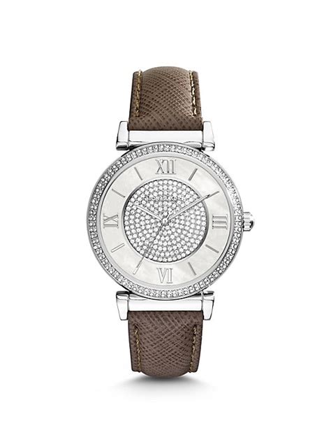 michael kors uhr catlin silber|Catlin Pavé Silver.